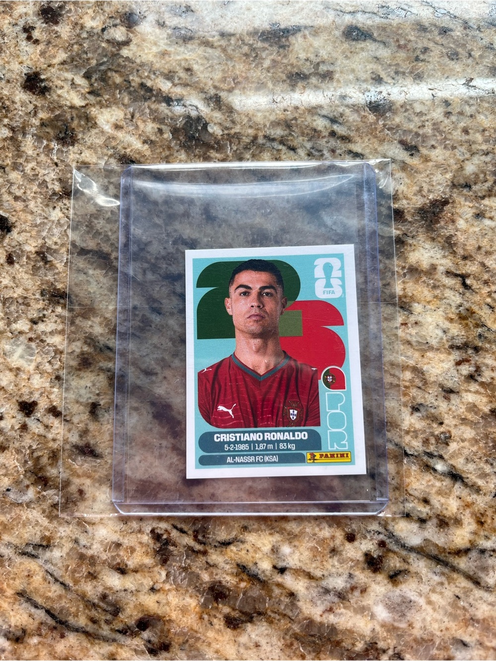 Panini FIFA 2026 World Cup Cristiano Ronaldo Sticker